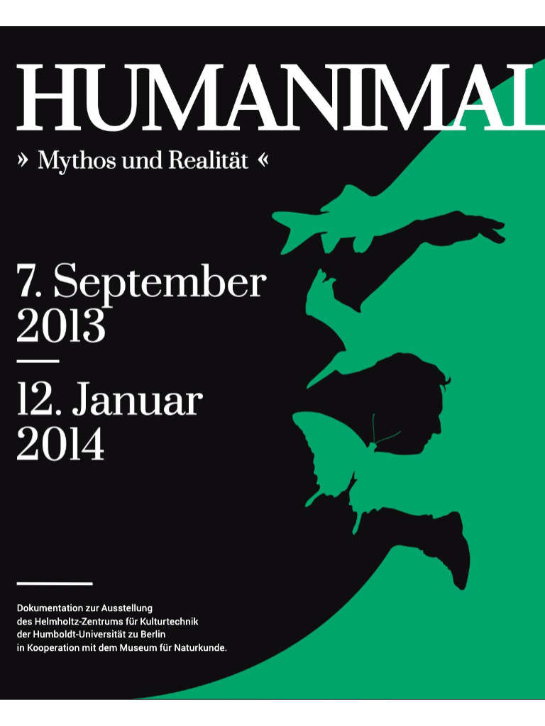 Cover, HUMANIMAL Katalog (2014)